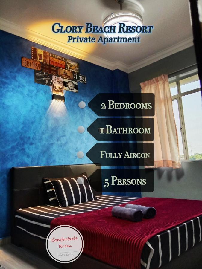 Glory Beach Resort Private 2 Bedroom Apartment Port Dickson Kültér fotó